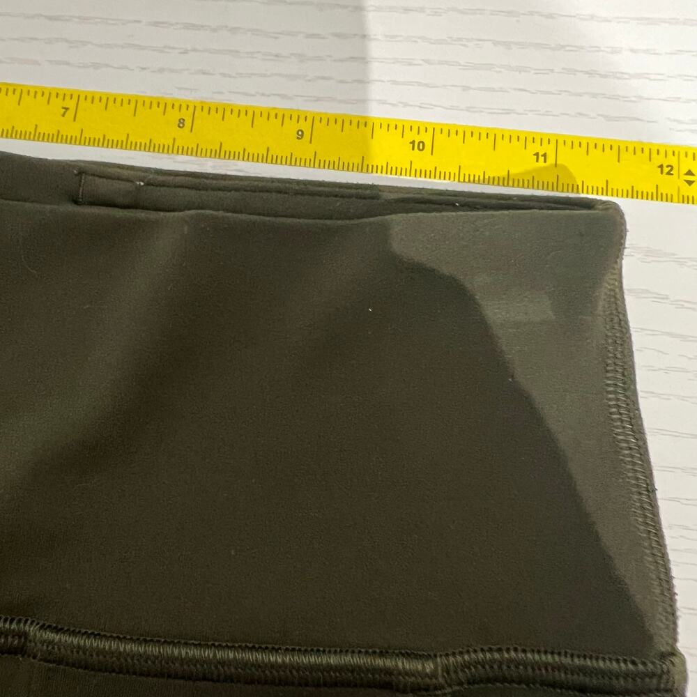 Lululemon Jogger Pants Women's Size 4 Dark Olive Green Align Nulu High Rise Yoga - Picture 4 of 7
